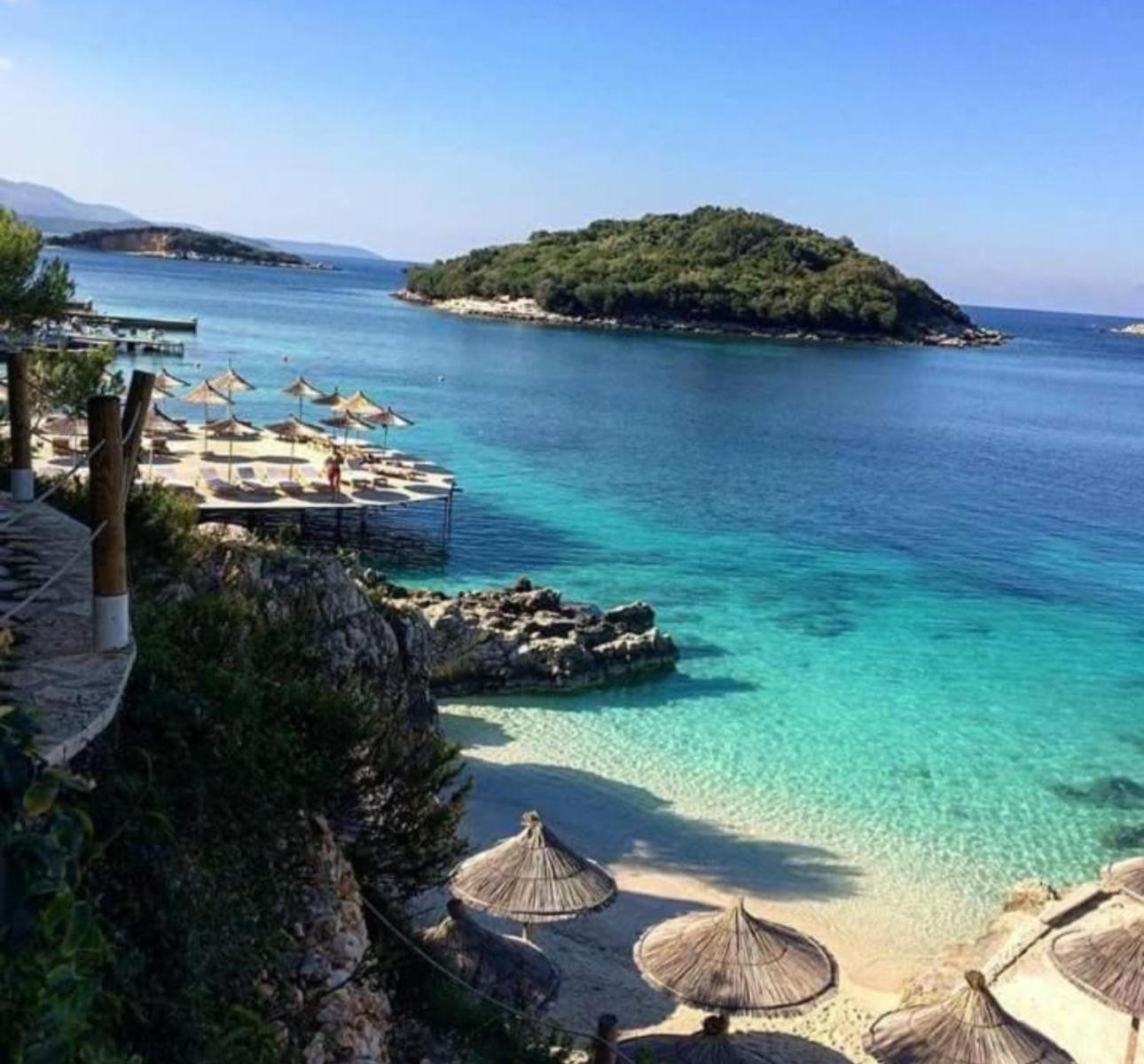 Vila Oscar Ksamil Esterno foto